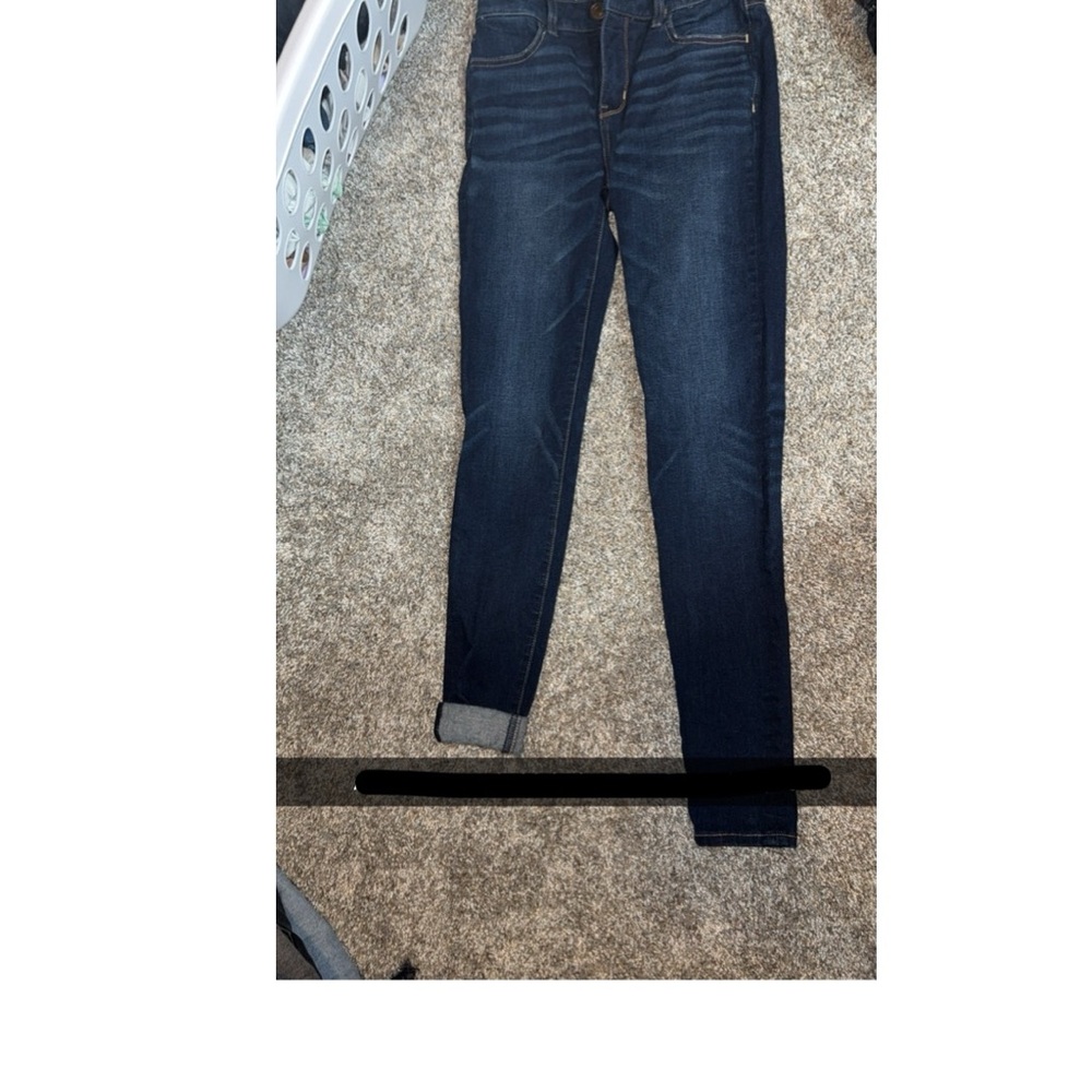 Women's Dark Blue Jeans